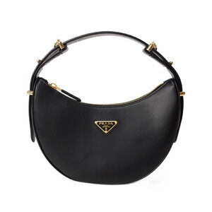 Prada Arke Leather Shoulder Bag